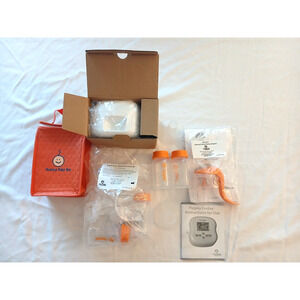 Hygeia Evolve Breast Pump Accessory Kit NIB with Tote & Bottles
